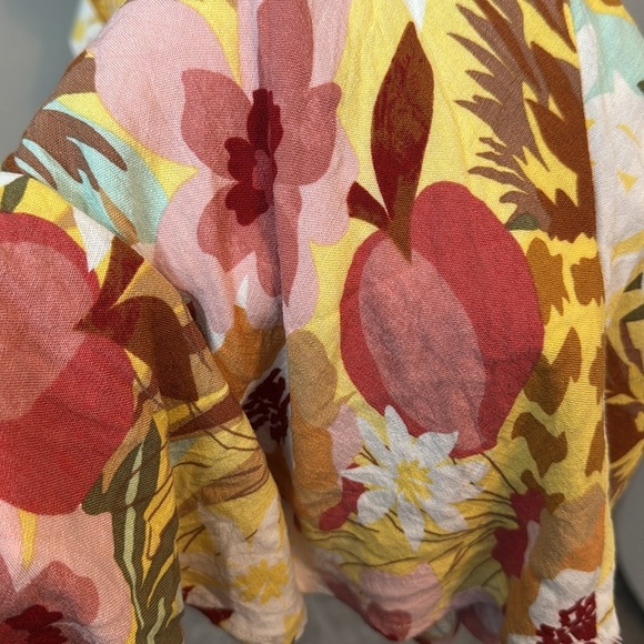 REVOLVE x MINKPINK  Domenica Cut Out Maxi Dress in Tropical Sundress size M - Picture 8 of 8